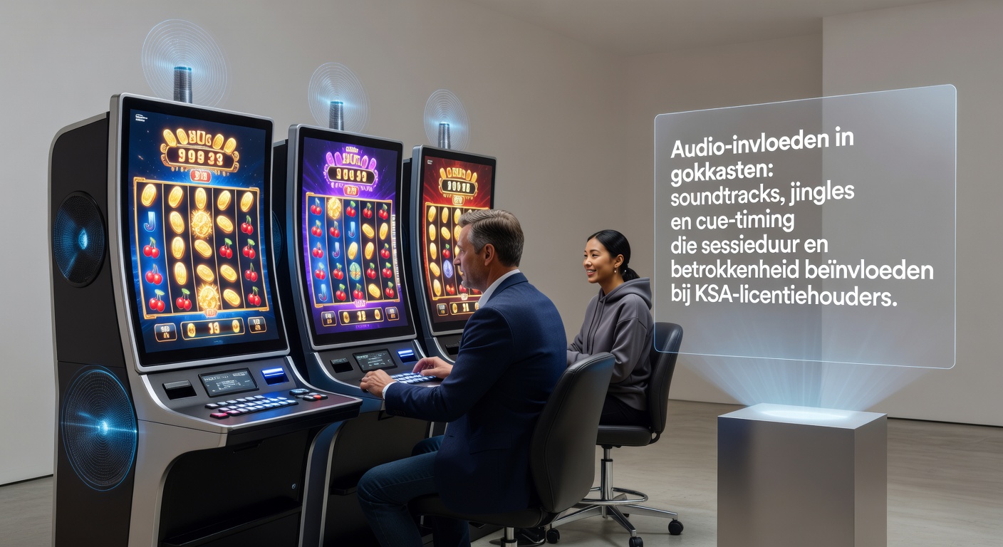 Gokkast met dynamische audio-effecten en spelersinteractie in een KSA-casino