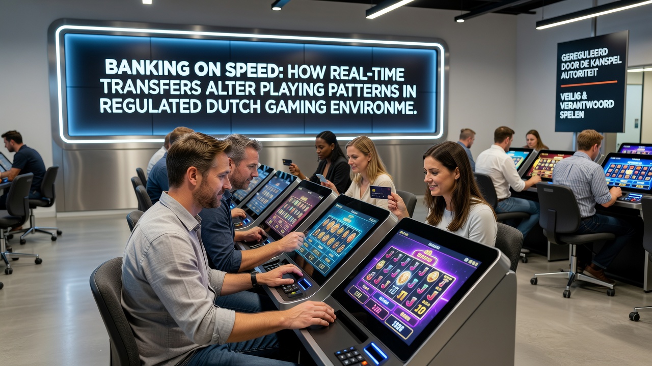 Speler die real-time betalingen gebruikt op mobiel apparaat