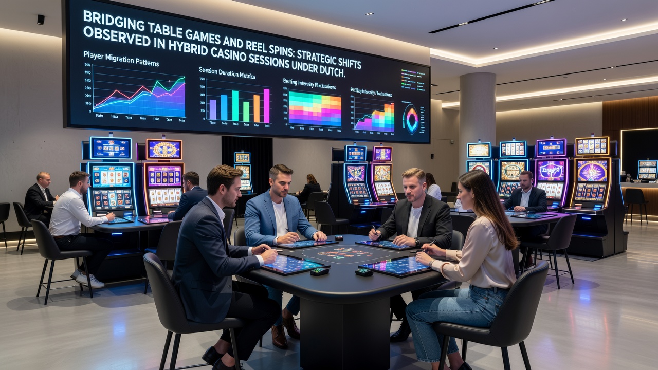 Speler die schakelt tussen tafelspellen en slot spins in een KSA-casino