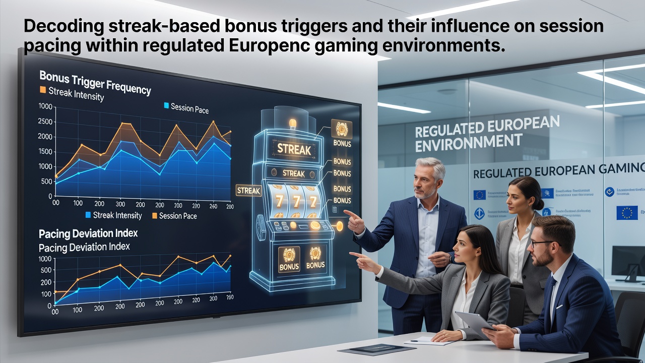Analyse van streak-gebaseerde bonus triggers in gereguleerde Europese gokomgevingen met visuele weergave van sessiepatronen