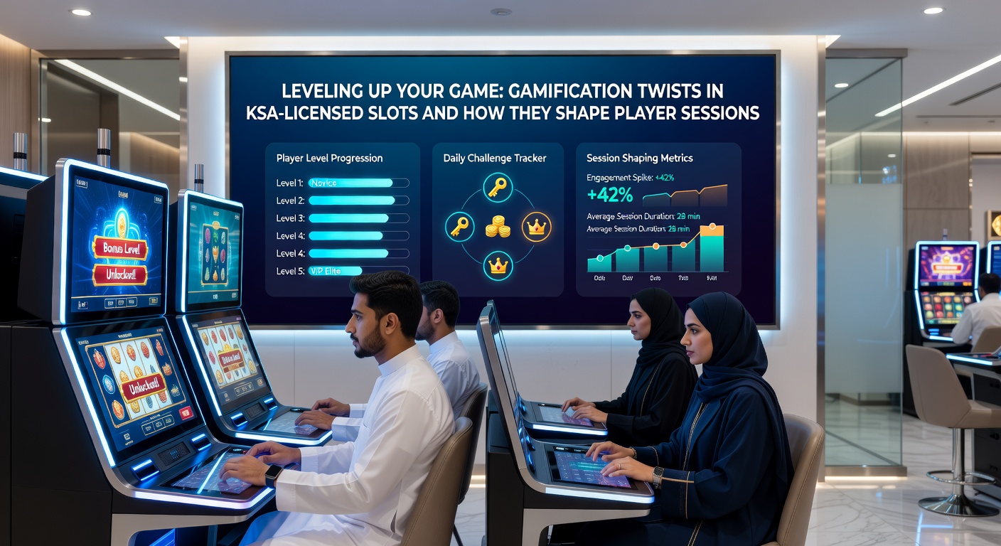 Voorbeeld van een leaderboard en badges in een KSA-slot, met spelers die strijden om topposities