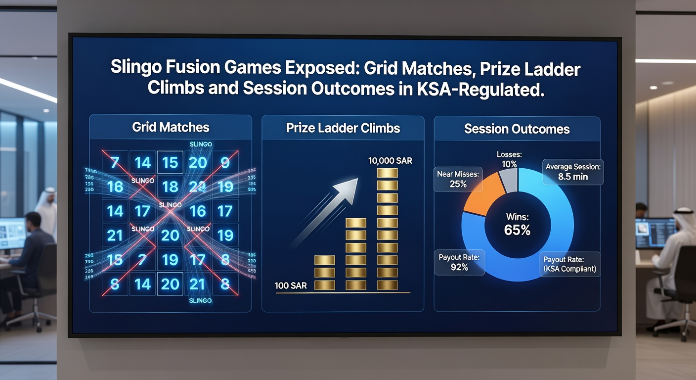 Close-up van een prijsladder in Slingo Fusion met klimmende multipliers en bonusprijzen